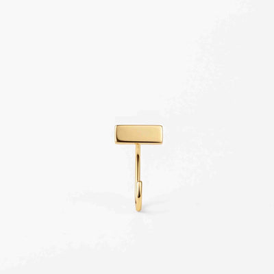 Silver Bar Nose pin