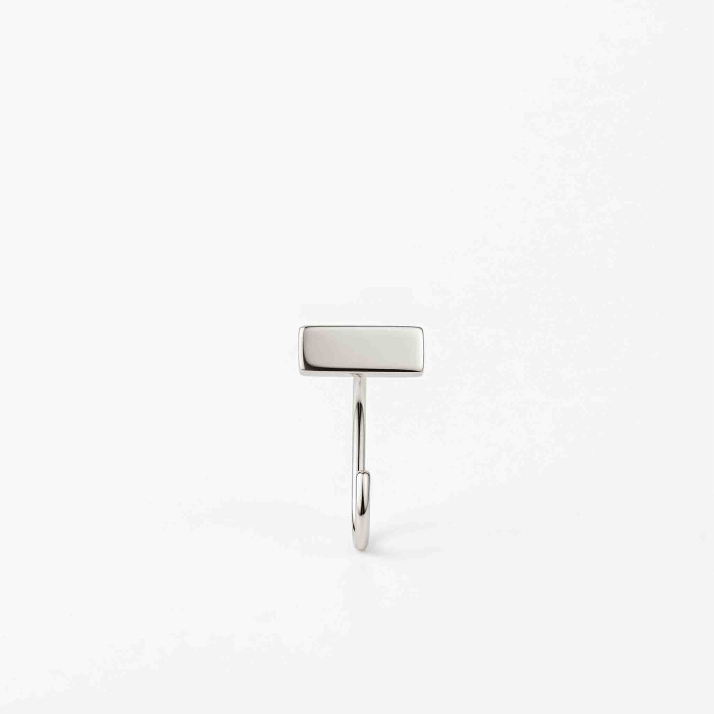Silver Bar Nose pin