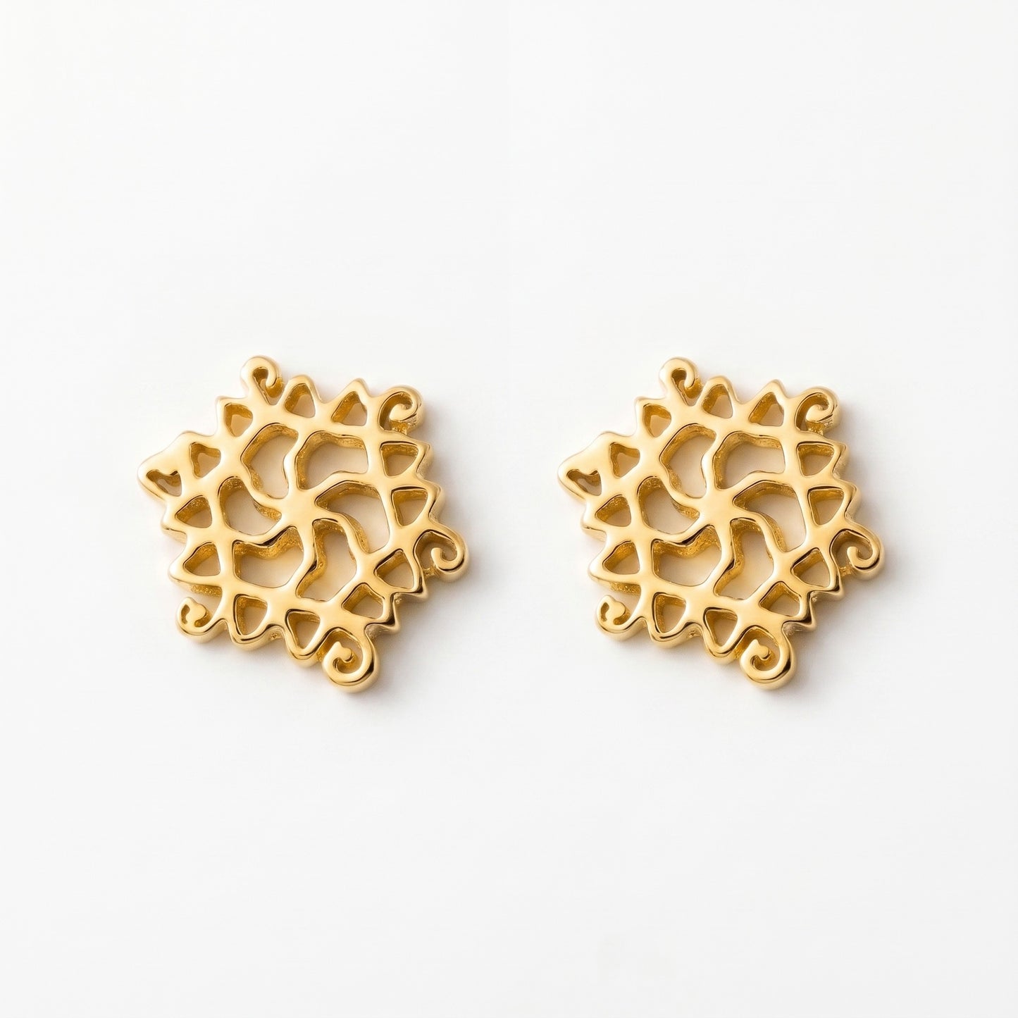 Silver Kanak Earring