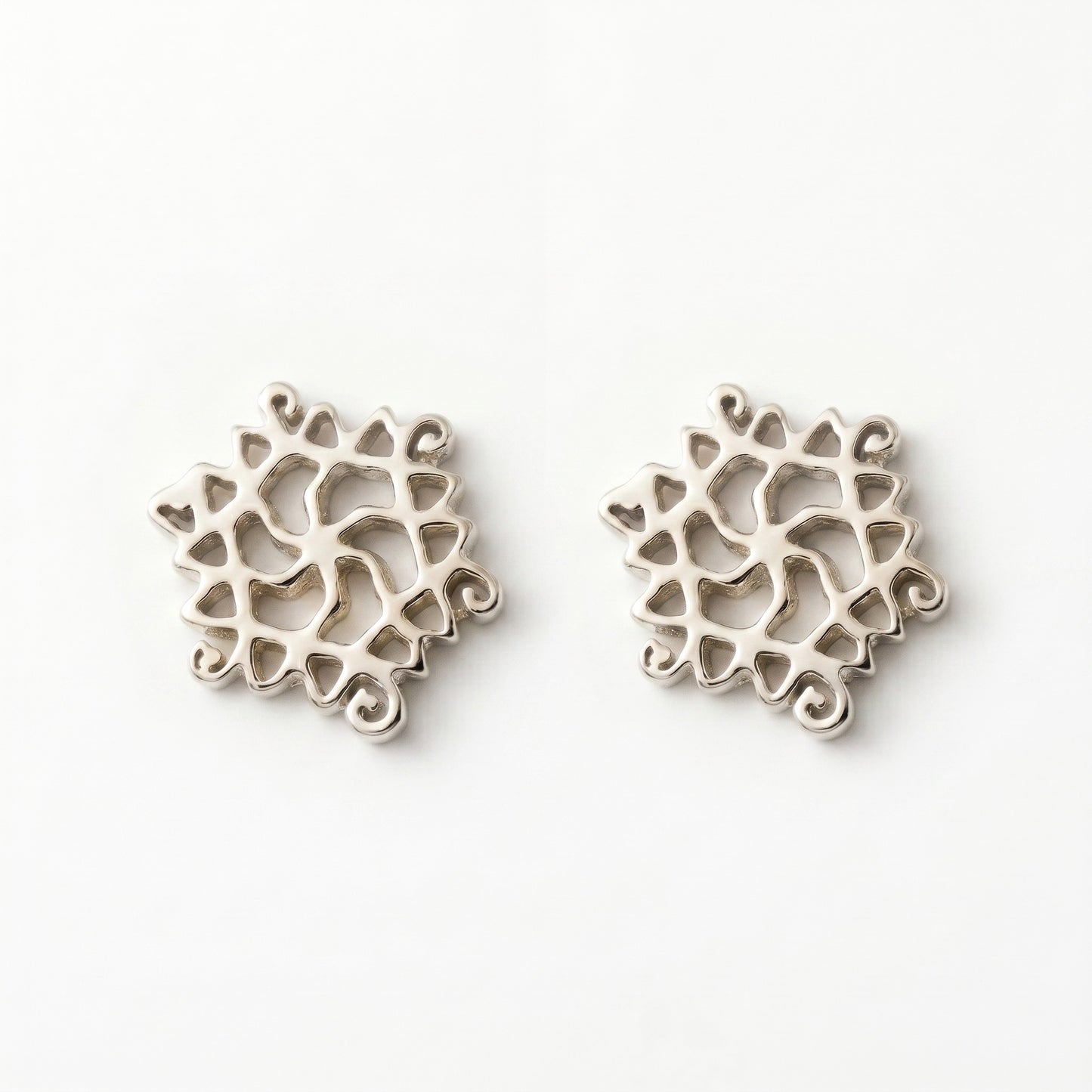 Silver Kanak Earring