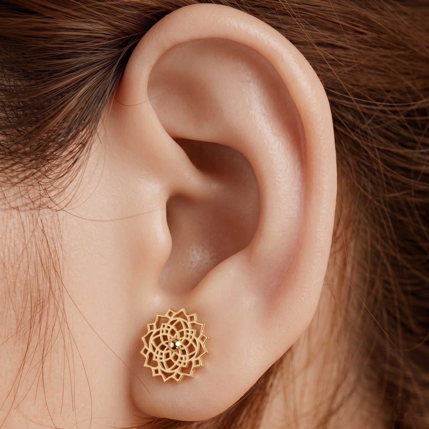 Silver Sahasra Earring