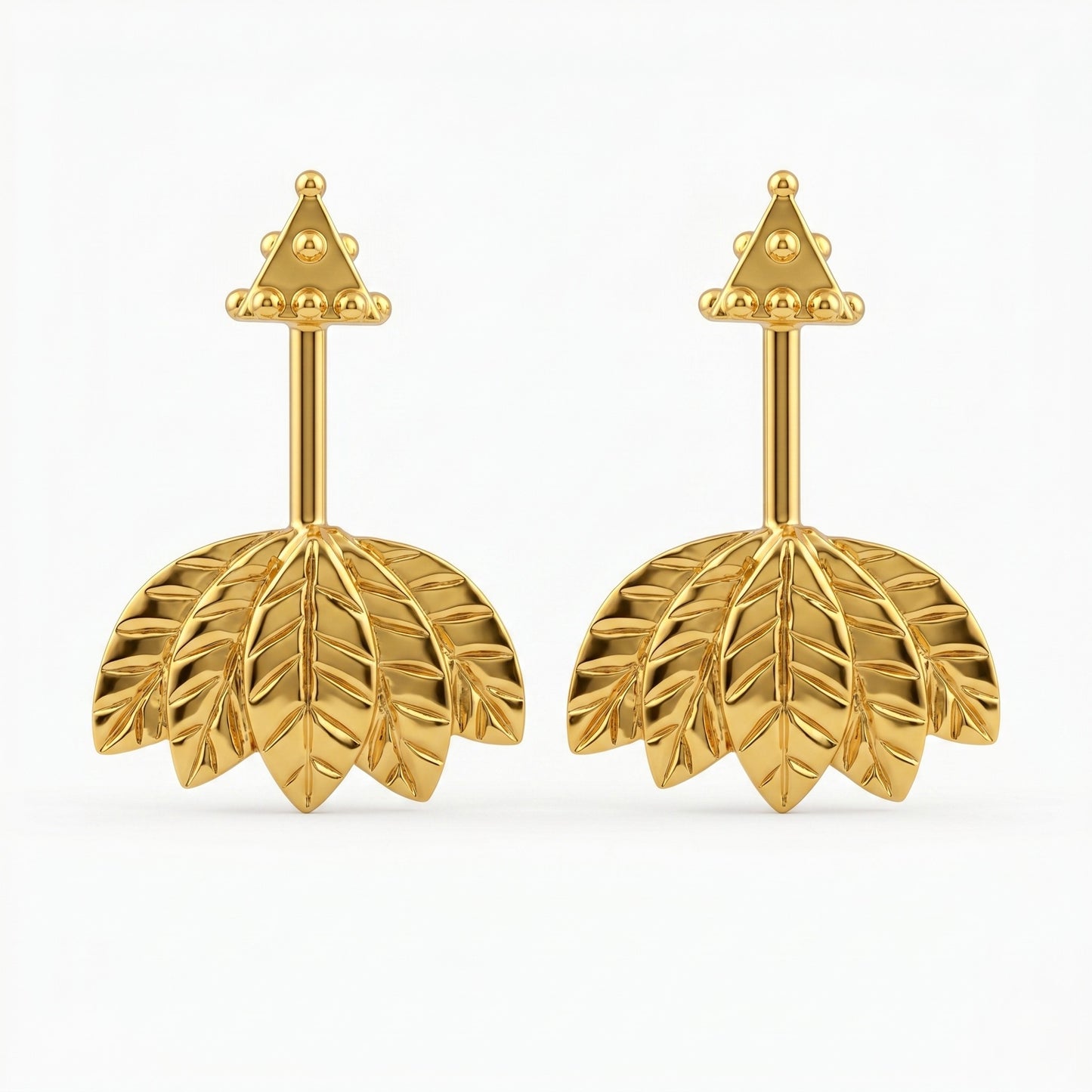 5 LEAF BUGADI WITH PYRAMID TOP