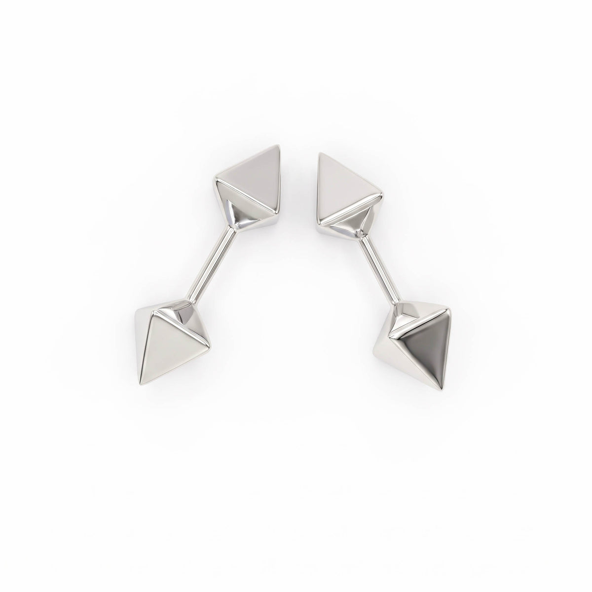 Silver Bugadi Octahedron Dual Design
