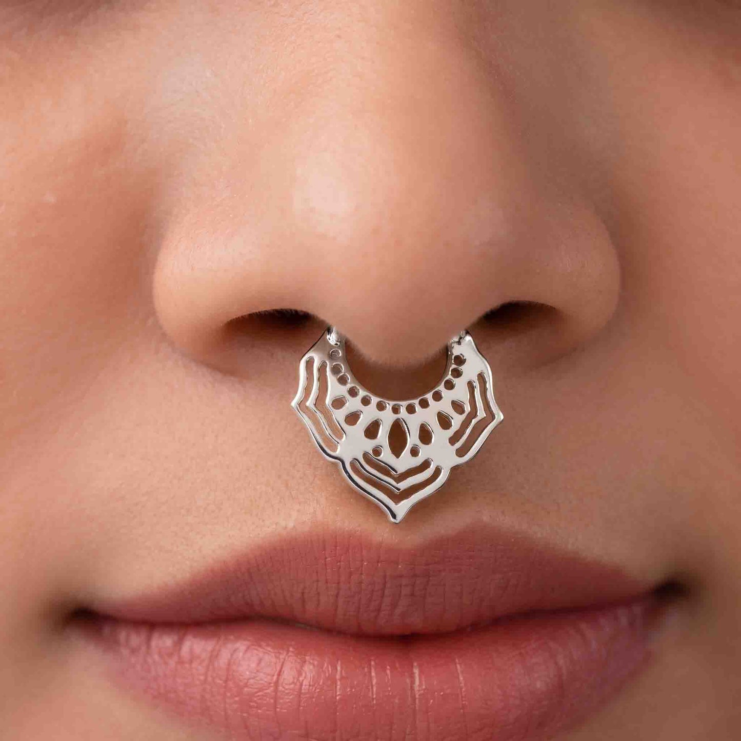 Mehrab Clipon Septum 925 Silver