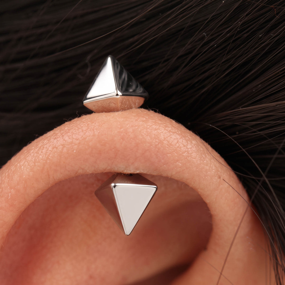 Silver Bugadi Octahedron Dual Design