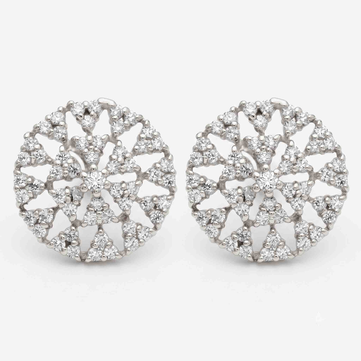 Silver Muggu Chakra Earring