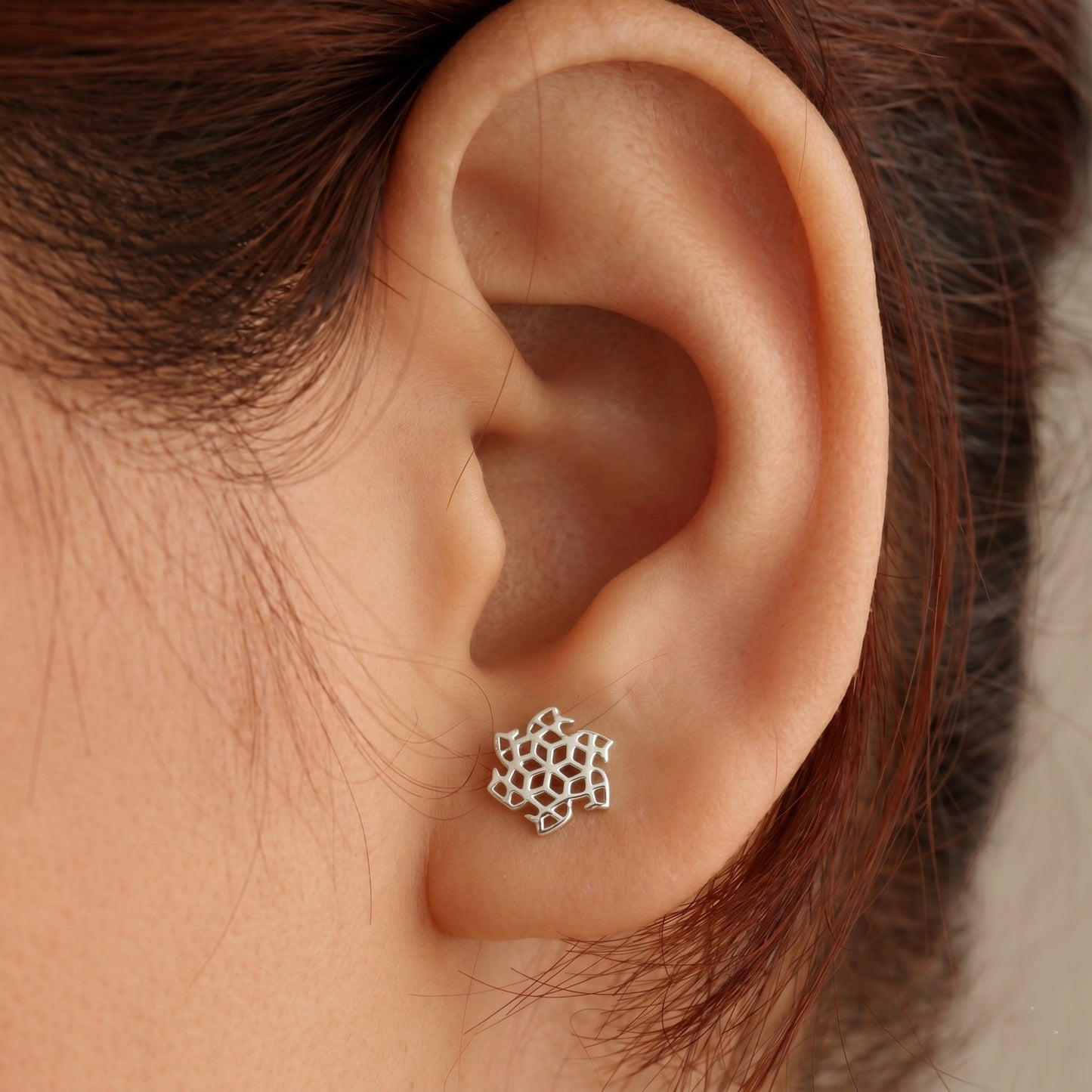 Silver Madhu Earring