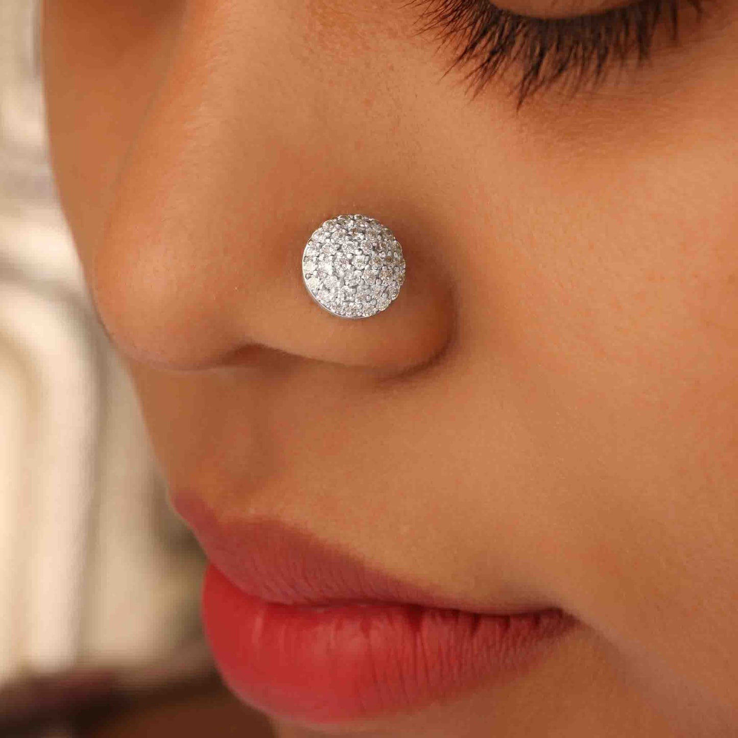 Silver Astra Nose pin