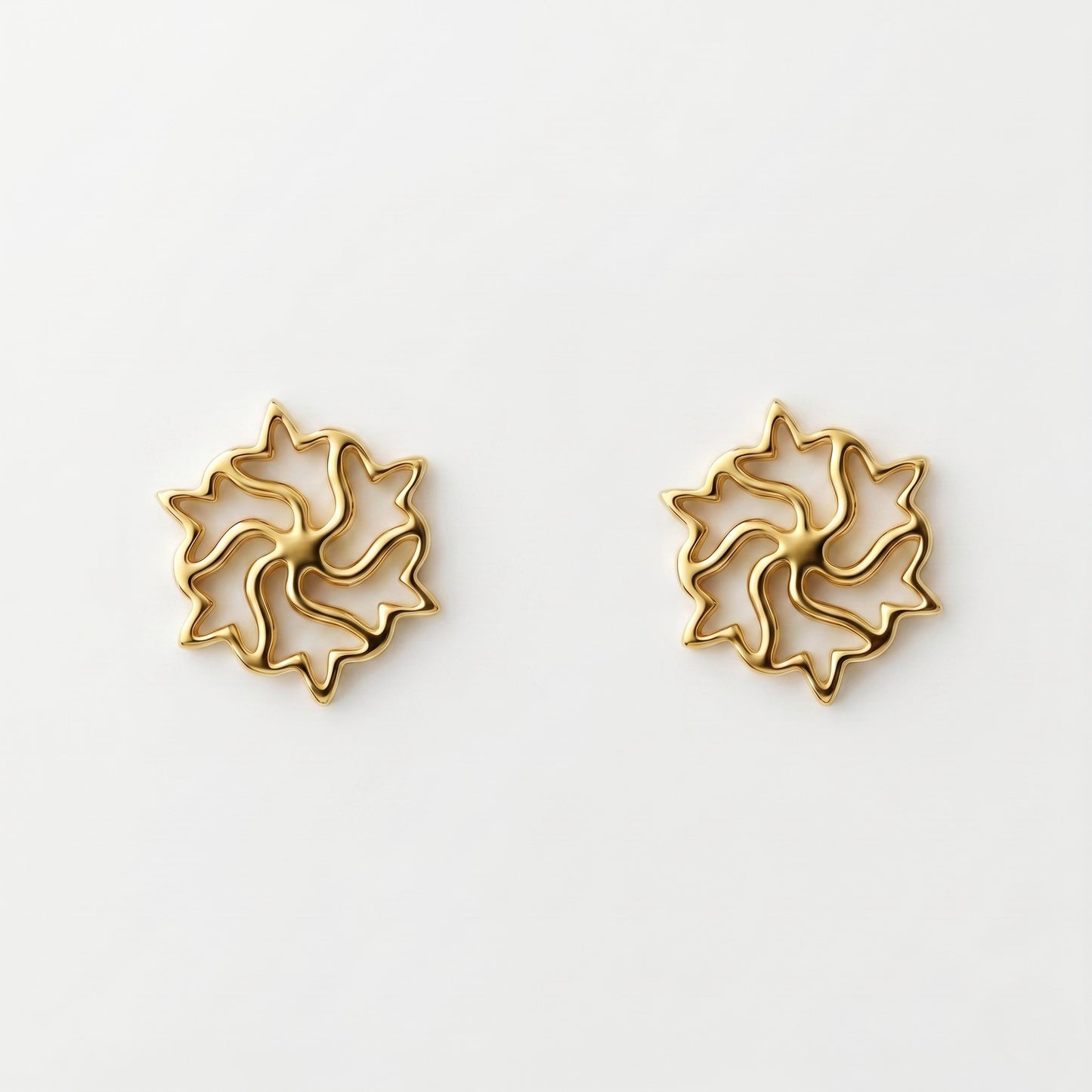 Silver Konark Earring