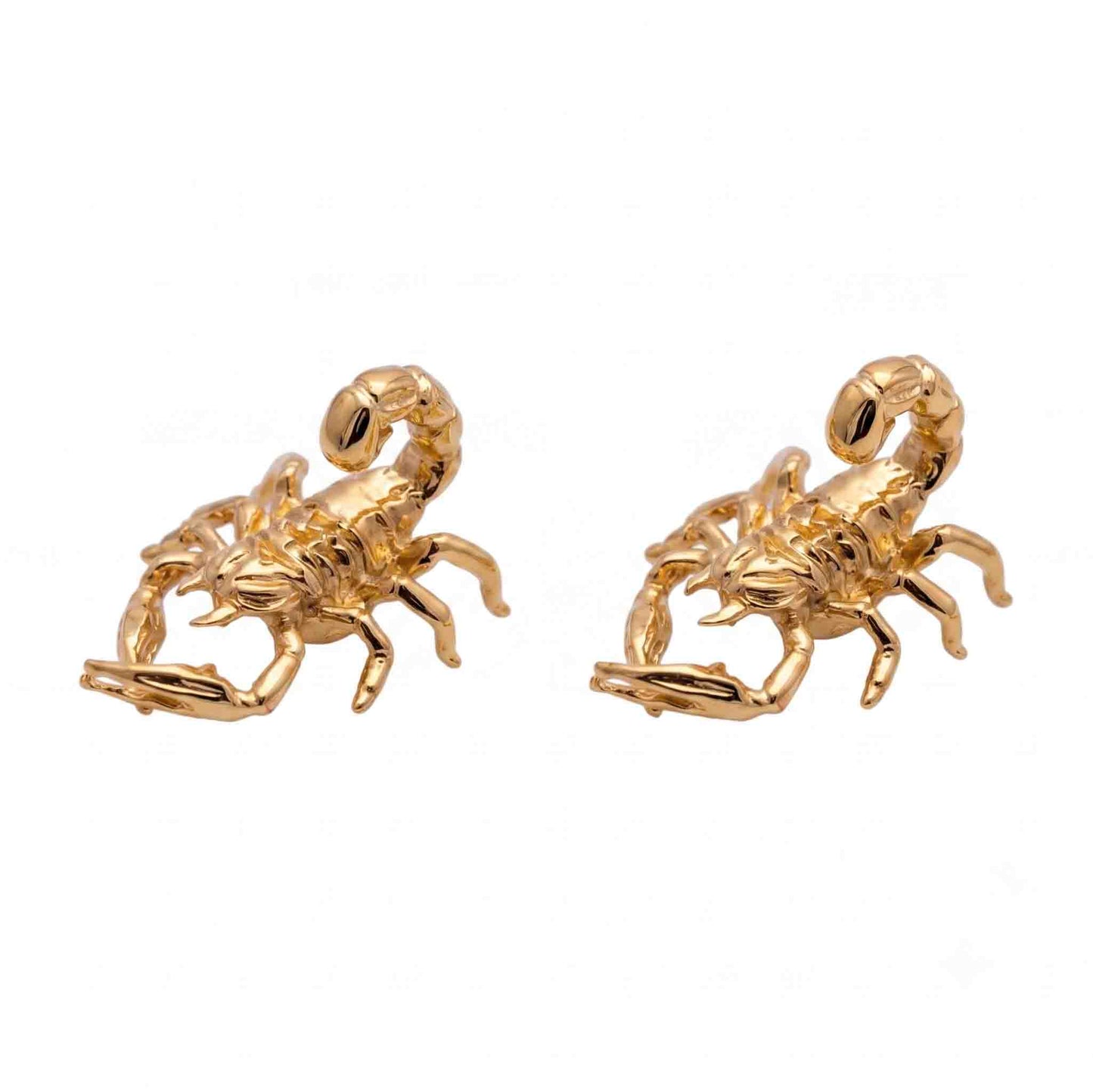 Silver Scorpion Earring