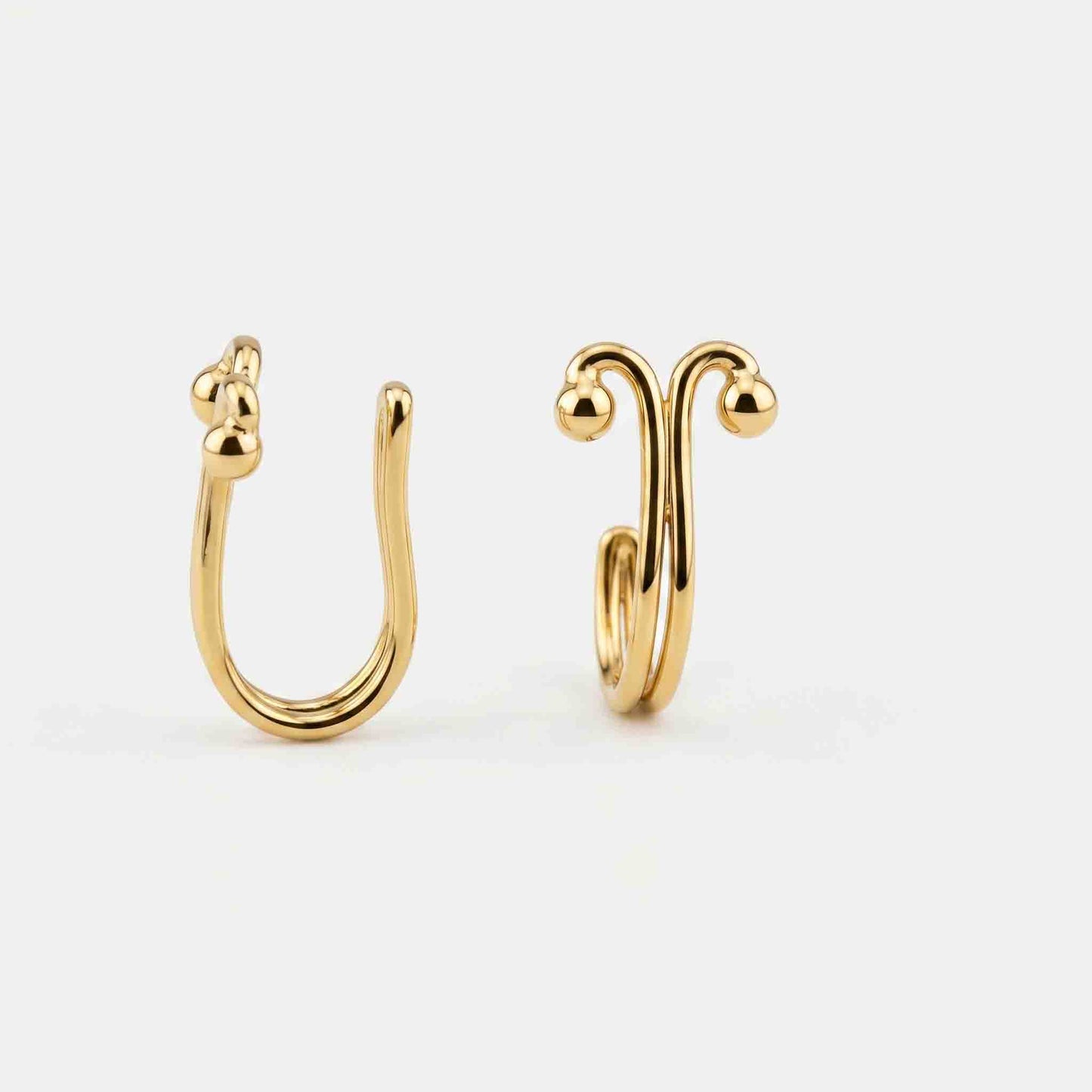 Silver Mottu Clip-on Nose pIn