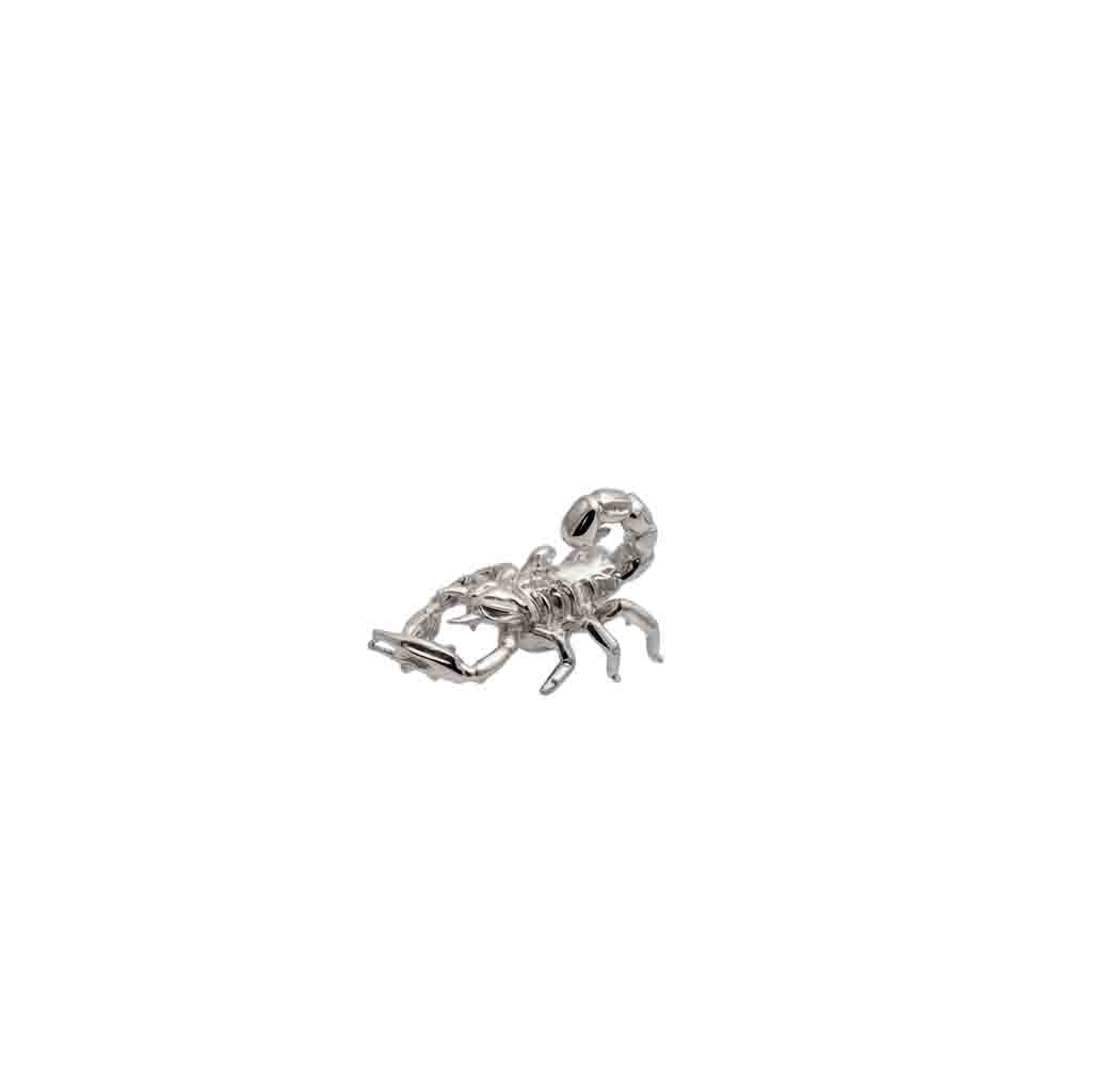 Silver Scorpion Nose pin
