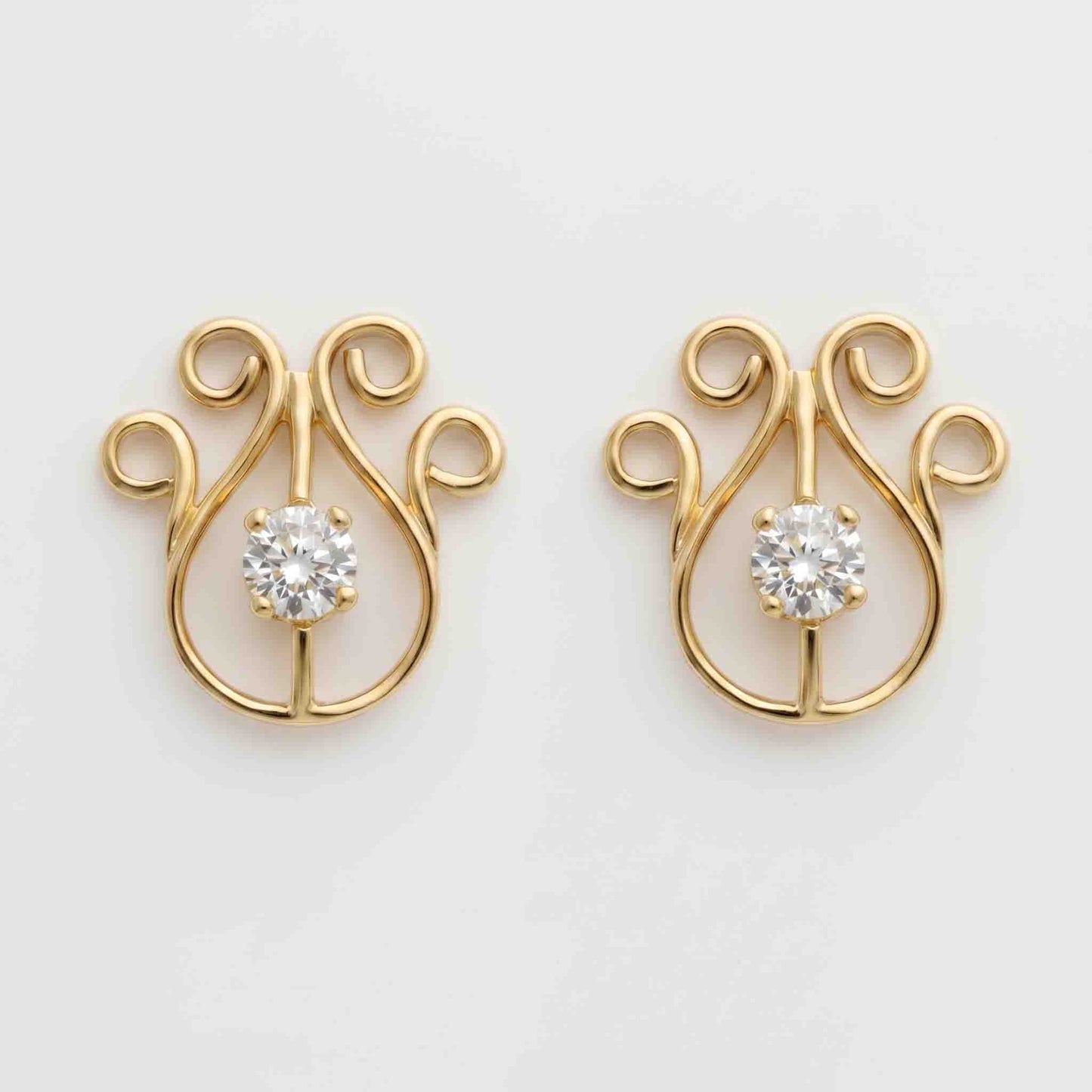 Silver Buta Earring