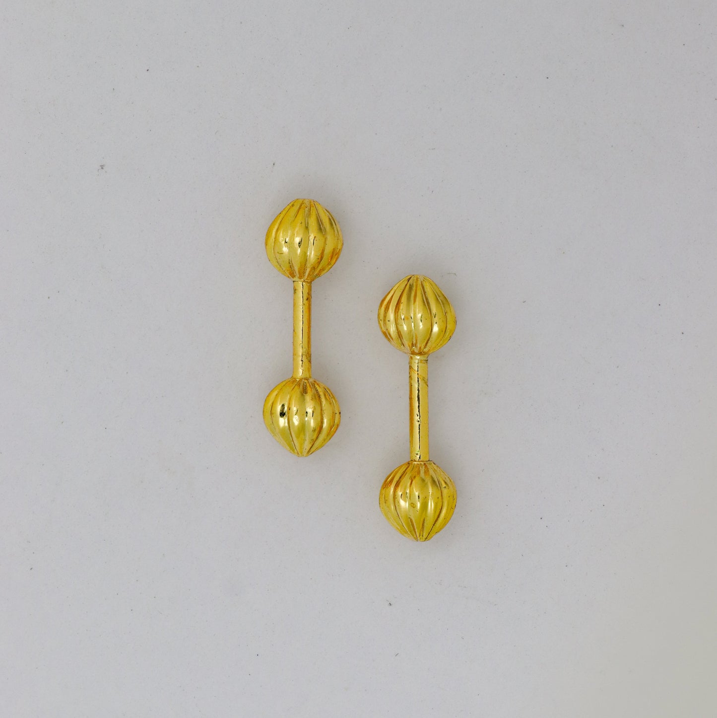 Silver Bugadi Modak Dual Gold Design