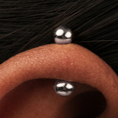 Silver Bugadi Ball Dual Design