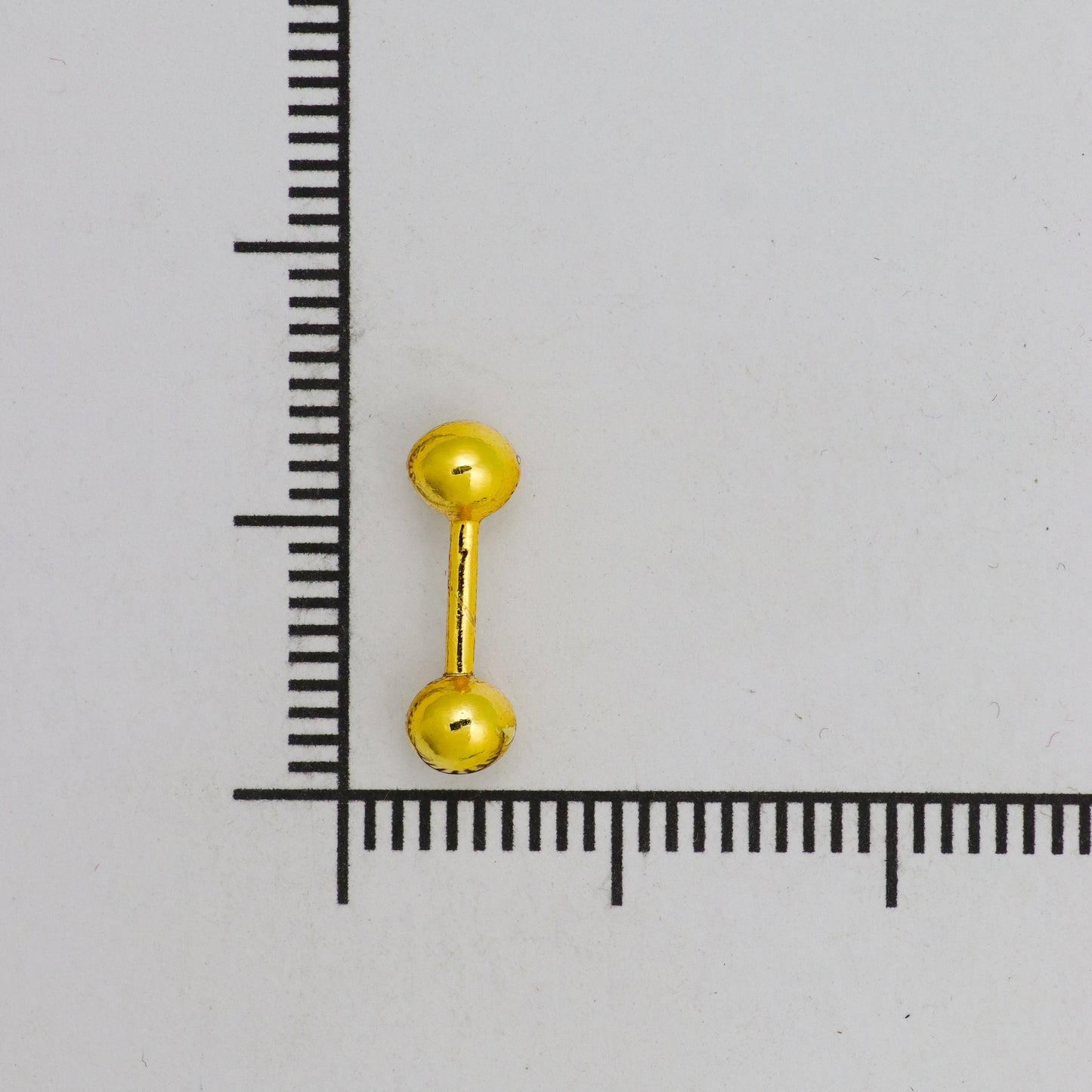 Silver Bugadi Ball Dual Gold Design
