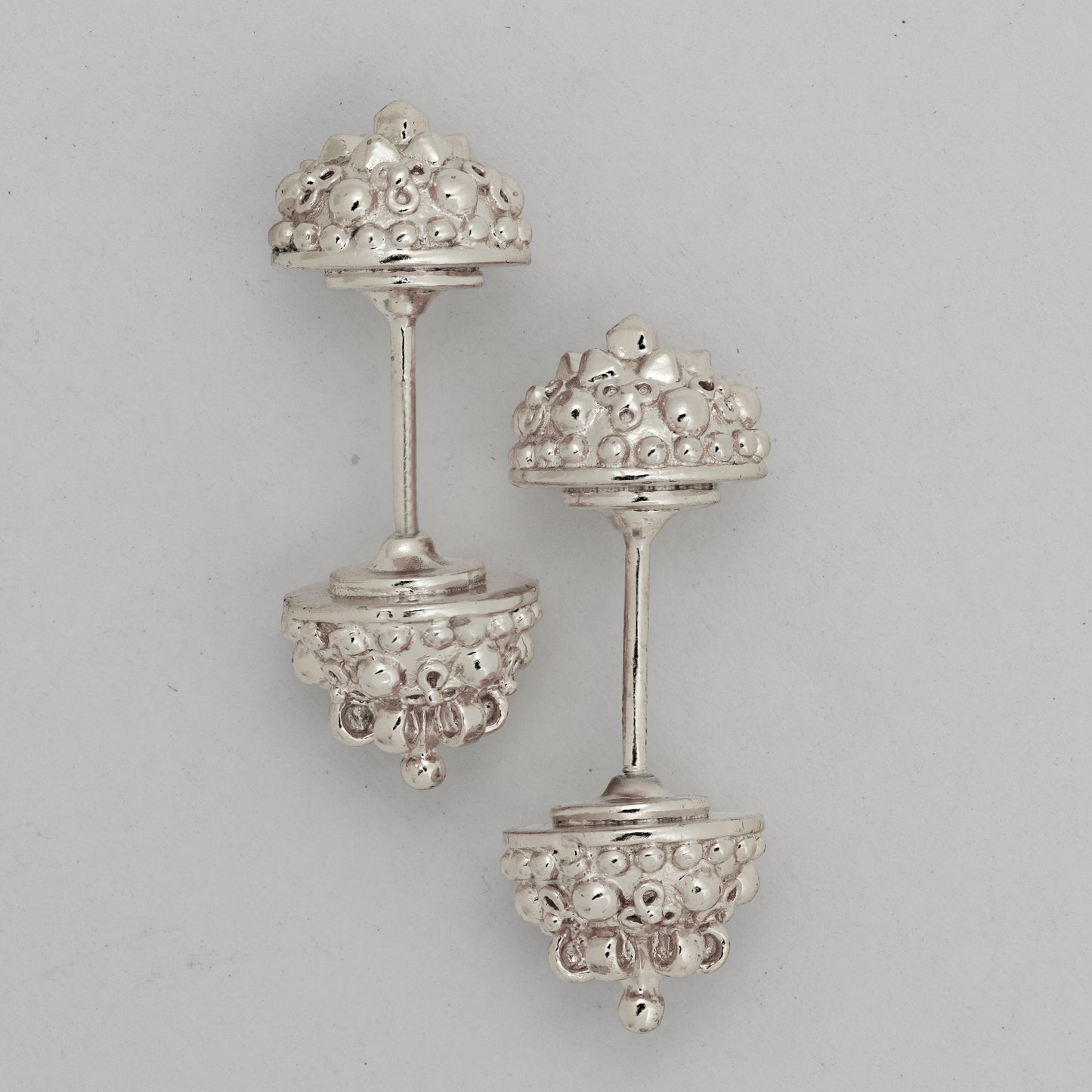 Silver Bugadi Rajmukut Dual Design
