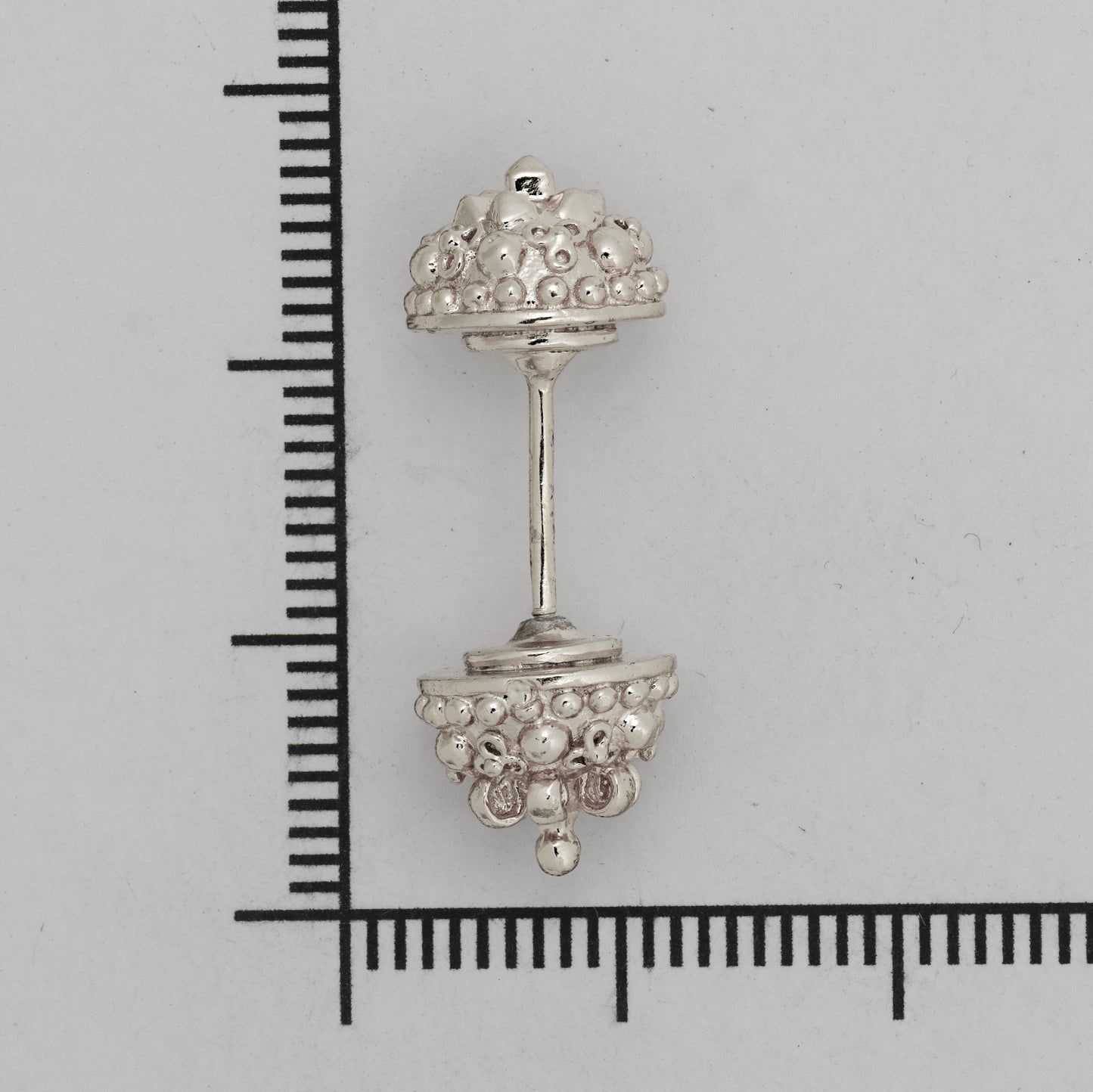 Silver Bugadi Rajmukut Dual Design