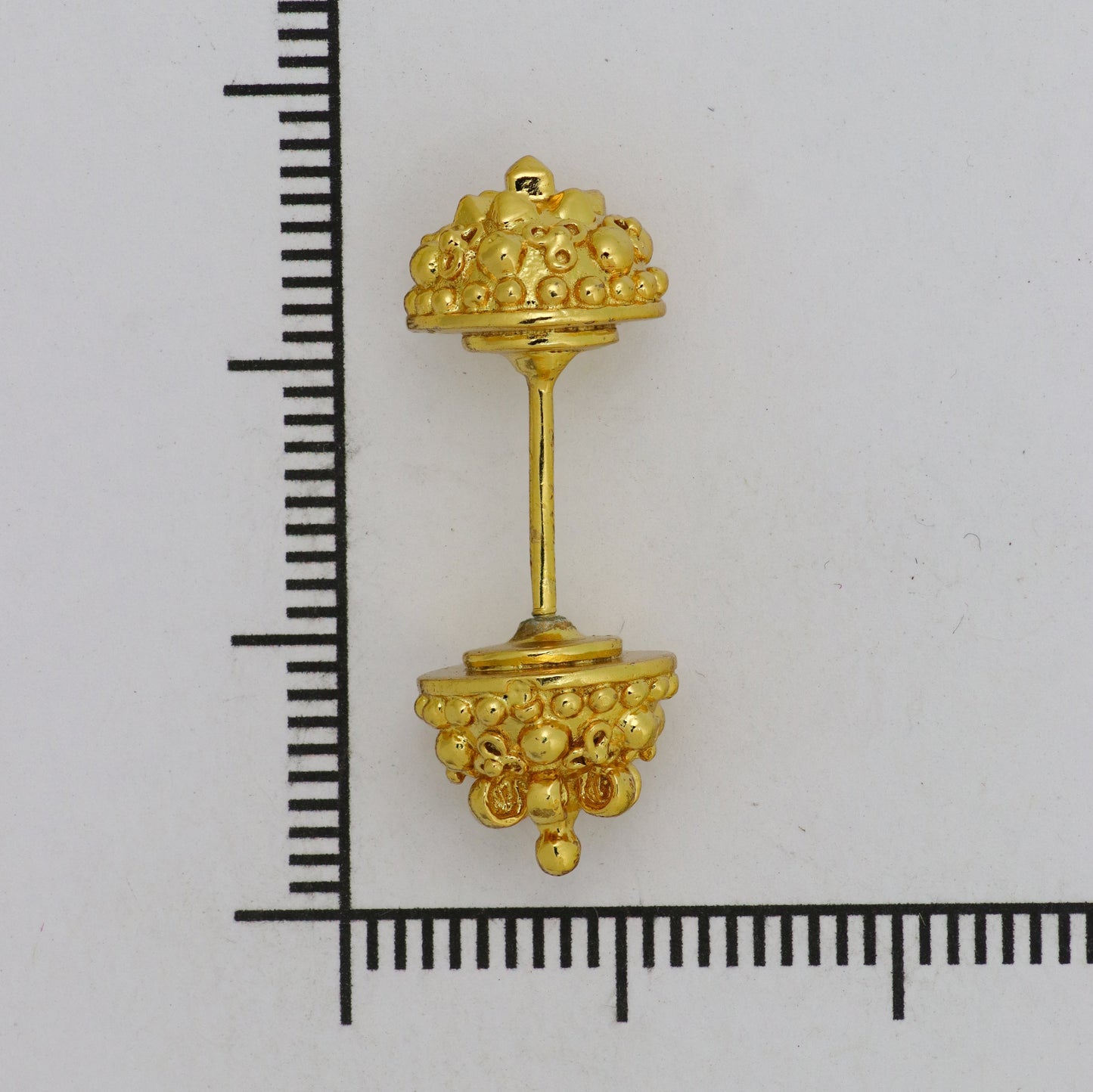 Silver Bugadi Rajmukut Dual Gold Design