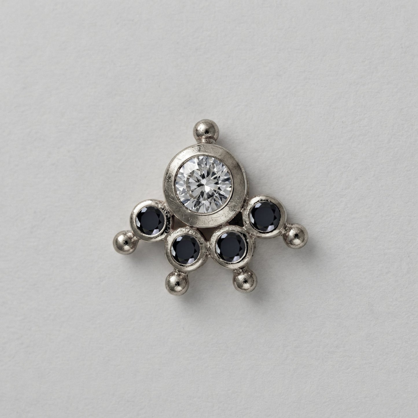NOSE PIN FULL WHITE