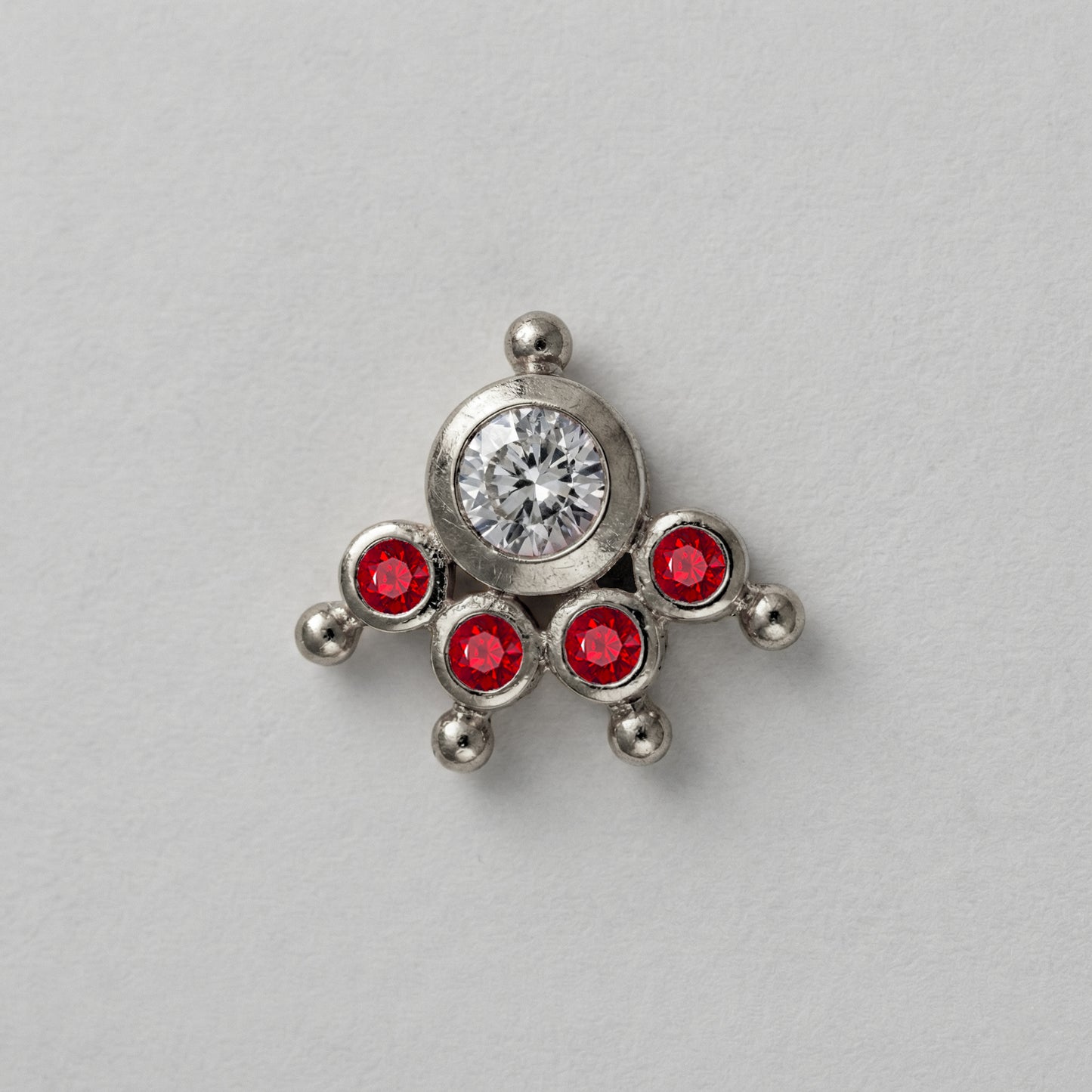 NOSE PIN FULL WHITE