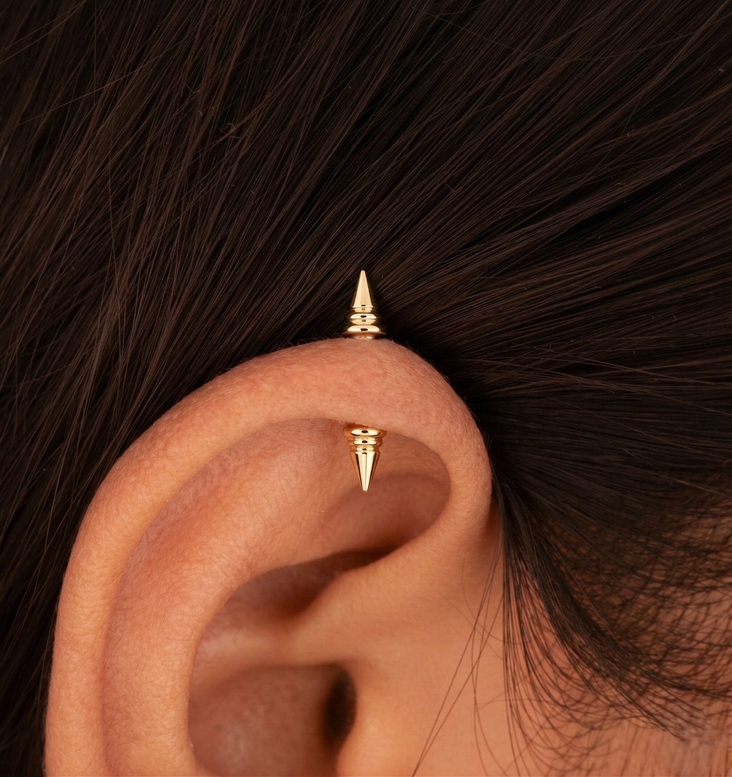 Silver Bugadi Cone Dual Design