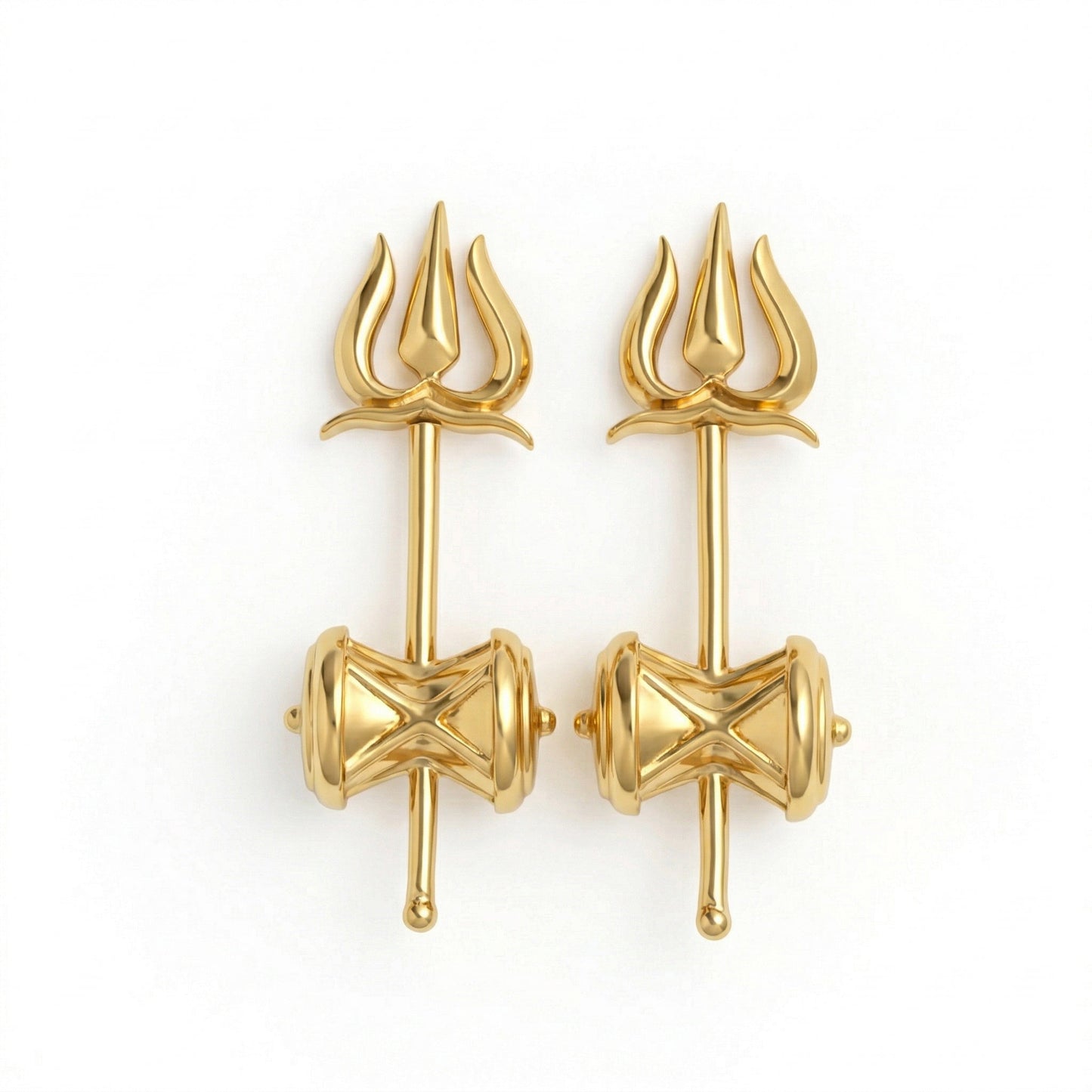 Silver Bugadi Cosmic Balance Gold Design