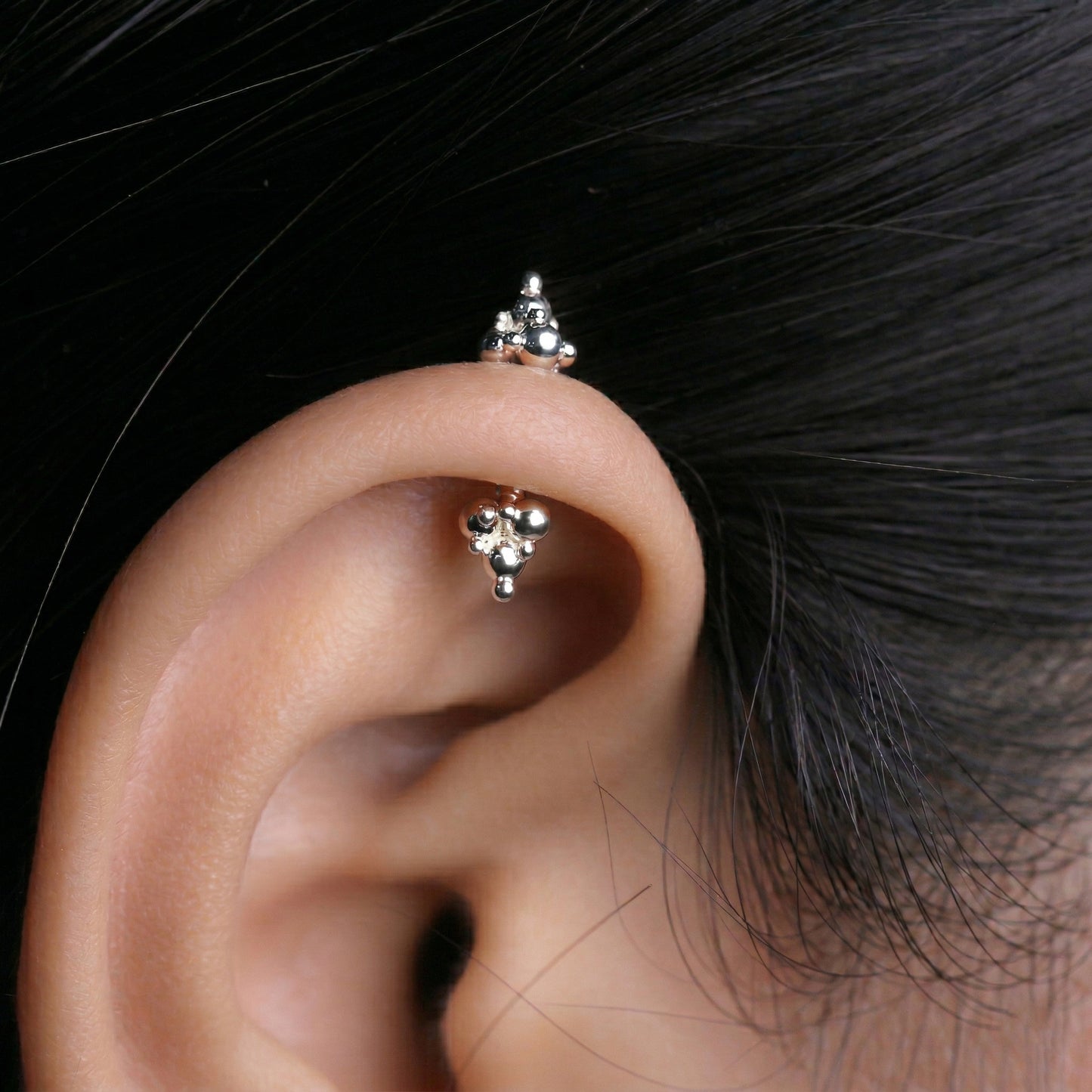Silver Bugadi Dome Dual Design
