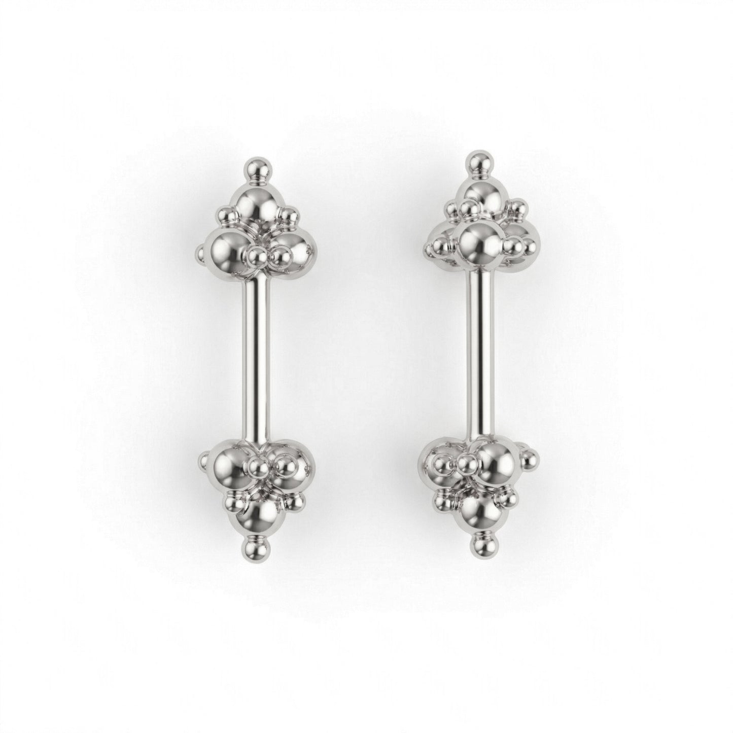 Silver Bugadi Dome Dual Design