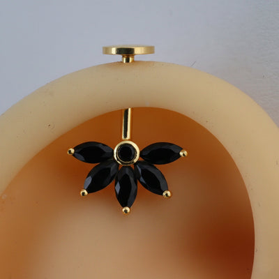 SILVER 5 MARQUIS MIDNIGHT BLACK STONE GOLD BUGADI