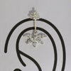 SILVER 5 MARQUIS HANGING WITH GOPURAM TOP BUGADI