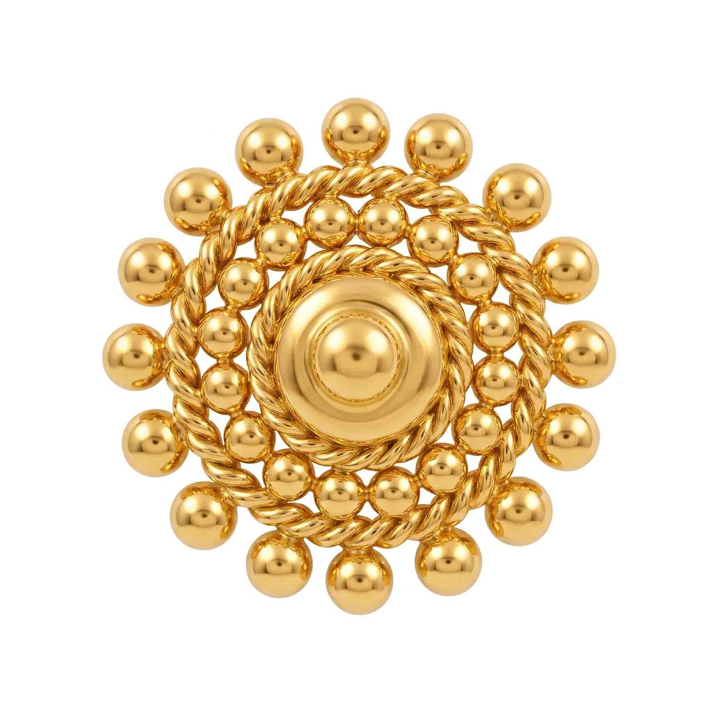 Silver Dhal Nose pin