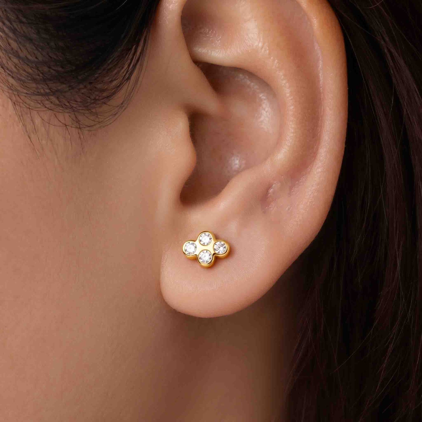 Silver Charokha Earring
