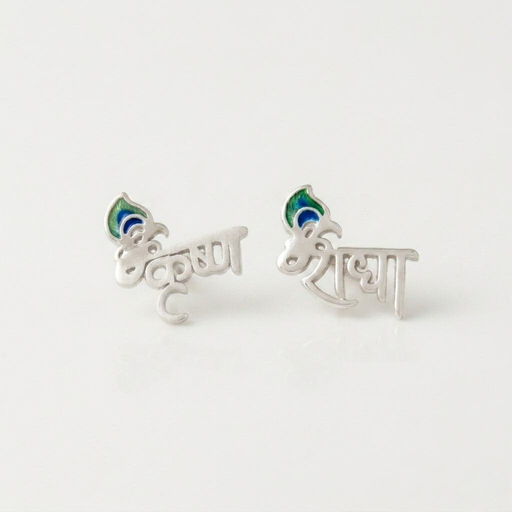 Radha Krishna Earings