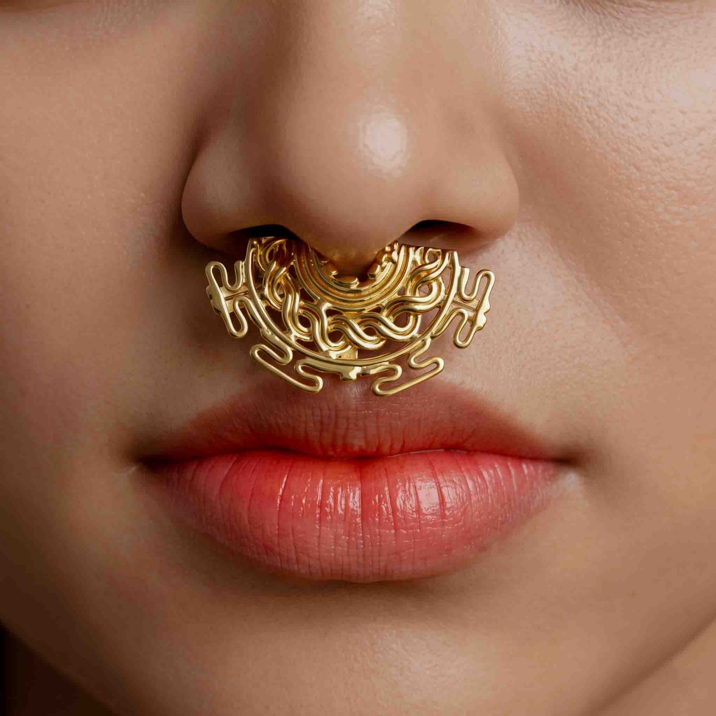 Jharokha Clipon Septum 925 Silver