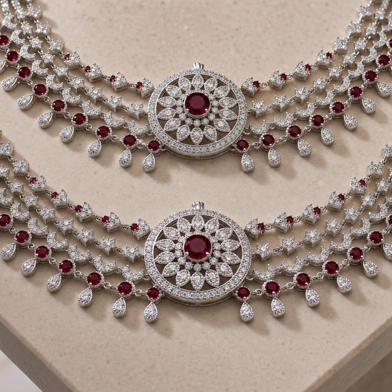 Silver Anklet by Vellismith