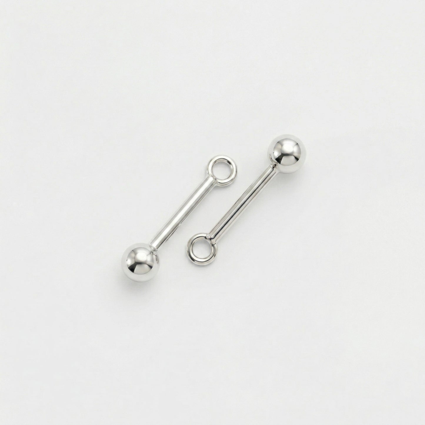 Silver Bugadi Charm Ball Top