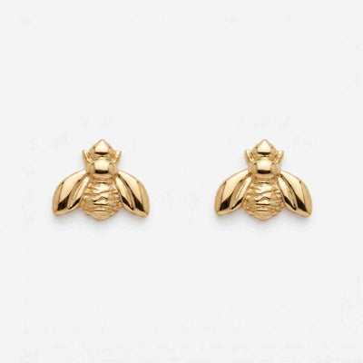 Silver Bee Earring