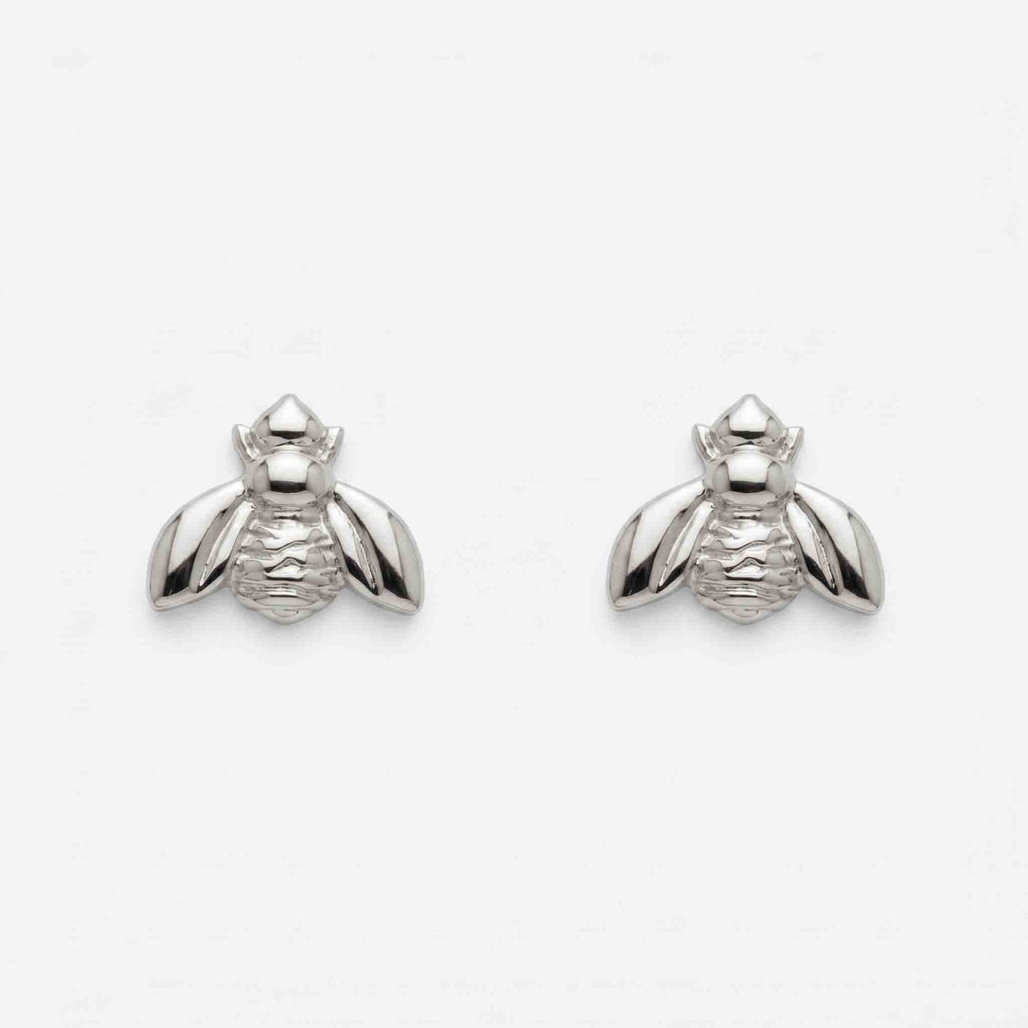 Silver Bee Earring