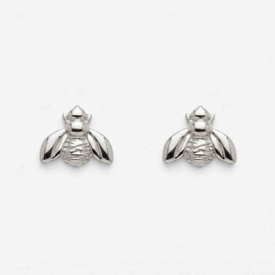 Silver Bee Earring