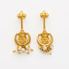 Silver Bugadi Charu Lakshmi Pearl Haning Kalash3 Top Design