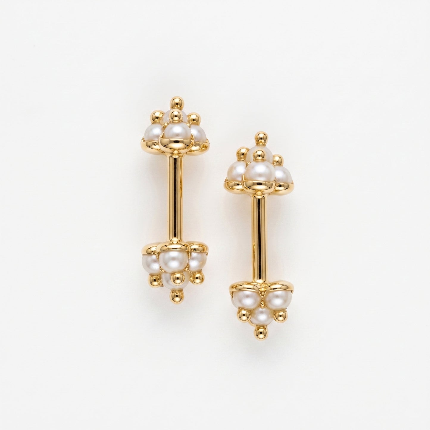 Silver Bugadi Gopuram Pearl Dual Design