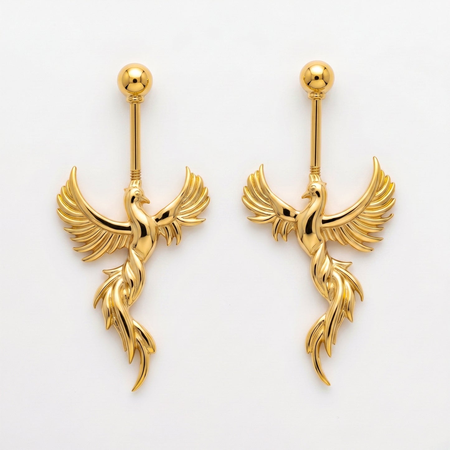 Silver Bugadi Phoenix Ball Top Design