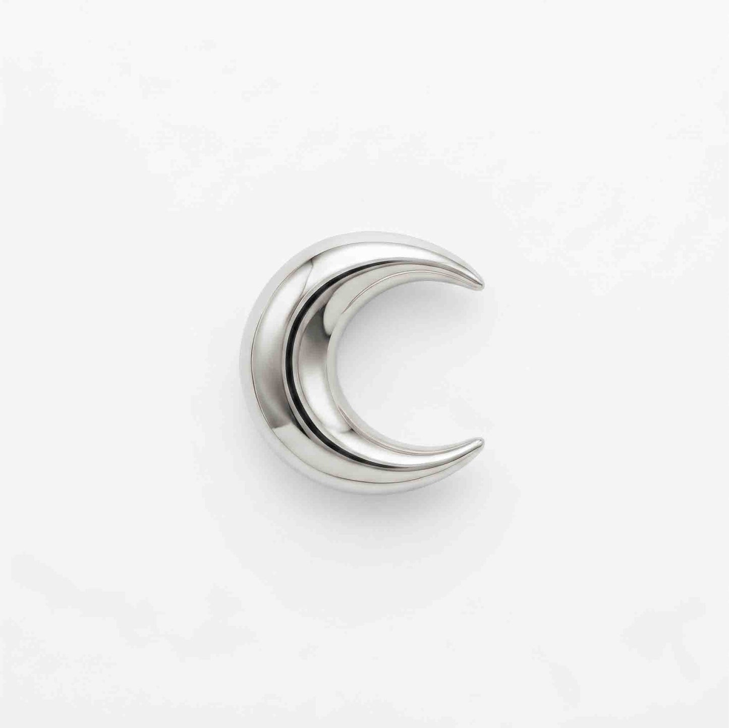 Chand Nosepin 925 Silver (Thick)