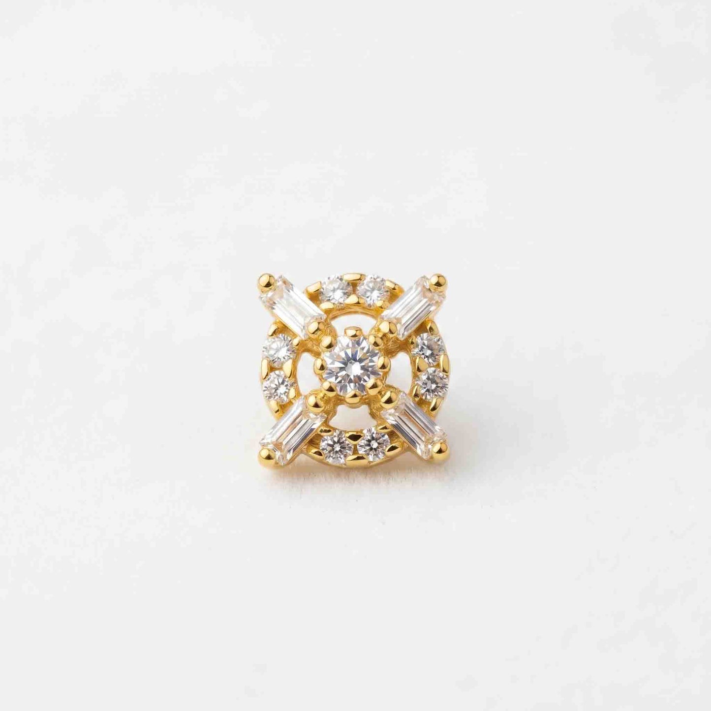 Silver Chaupar Nosepin