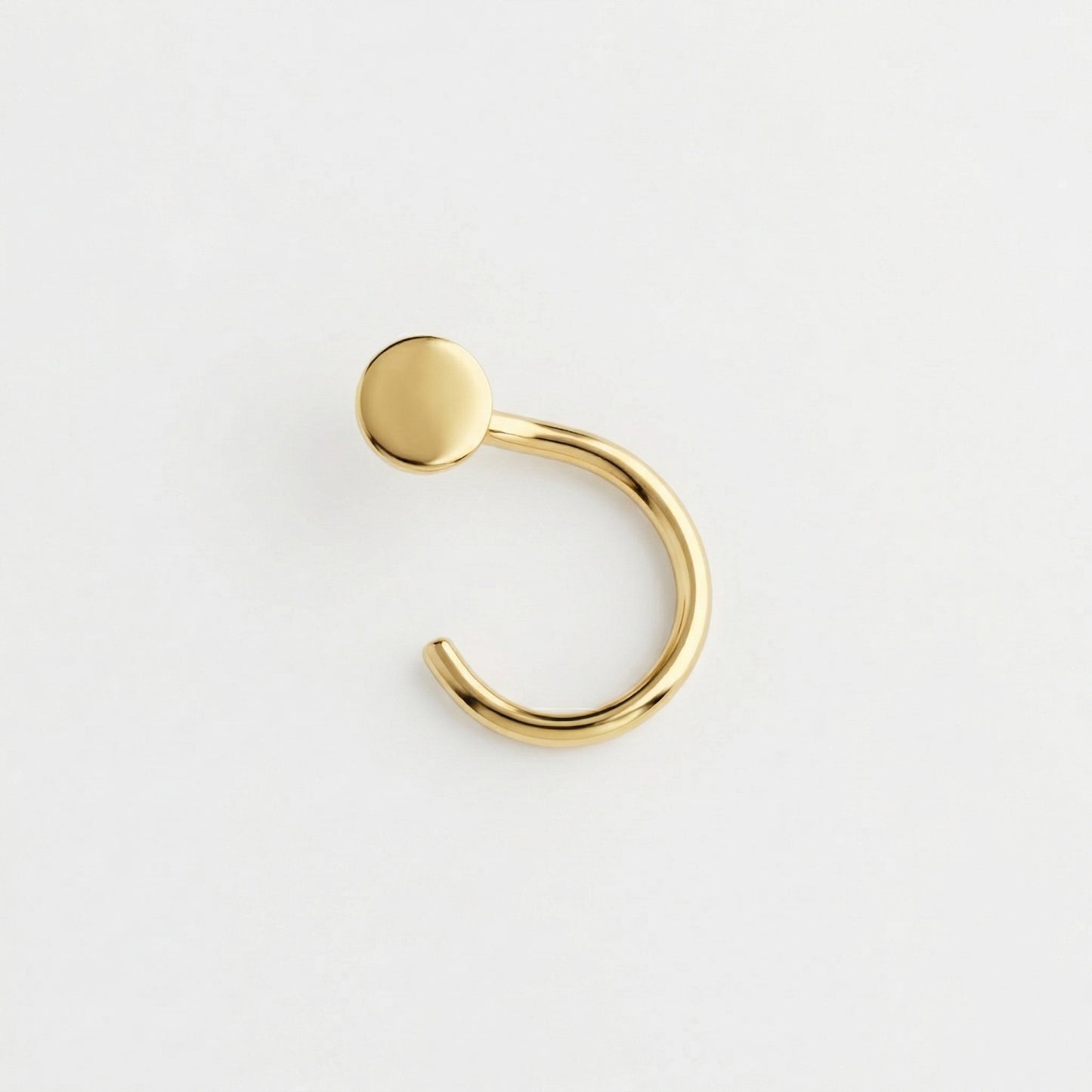 Silver Circle Nosepin