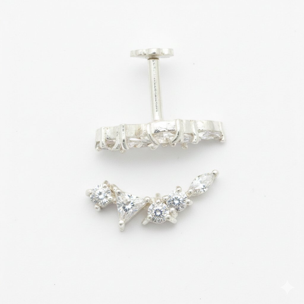 Silver Constellation Earring