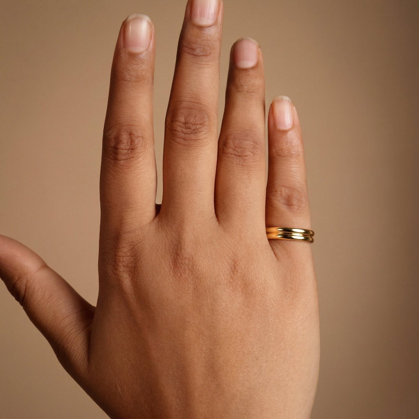 Silver Double Wrap Ring