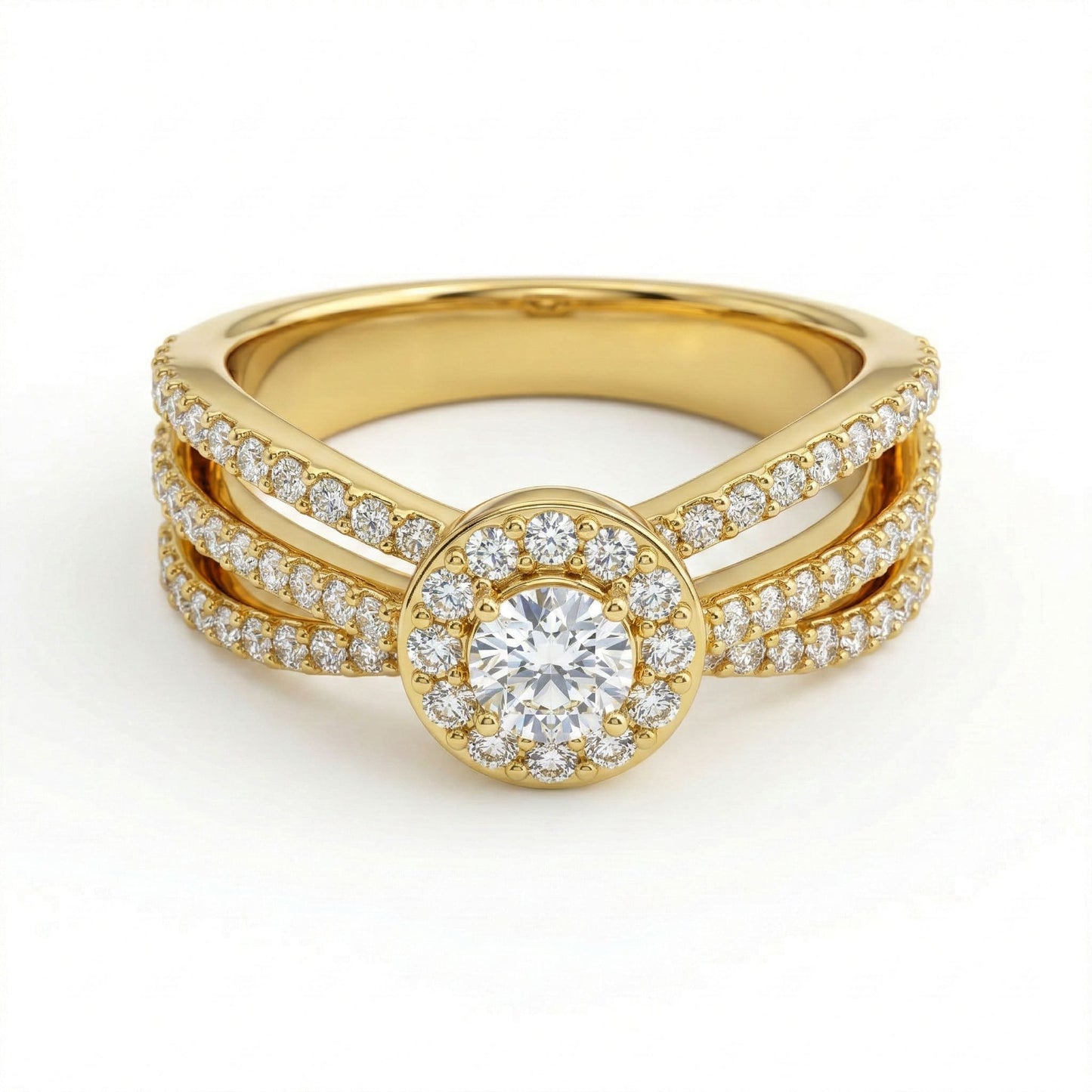 Silver Eternal Bond Trinity Ring