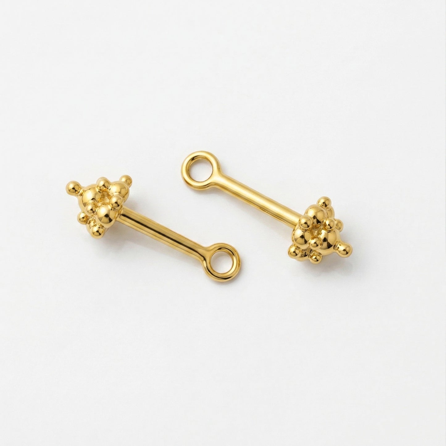Silver Bugadi Charm Kalash Top